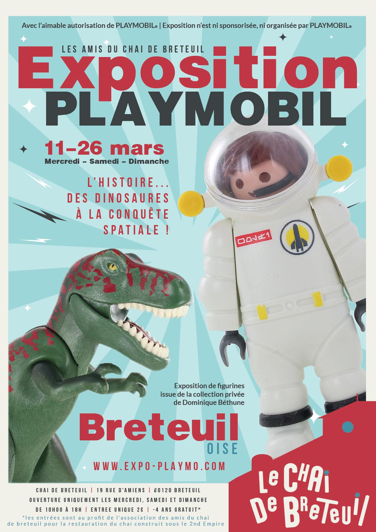 Affiche exposition playmobil chai de breteuil 01