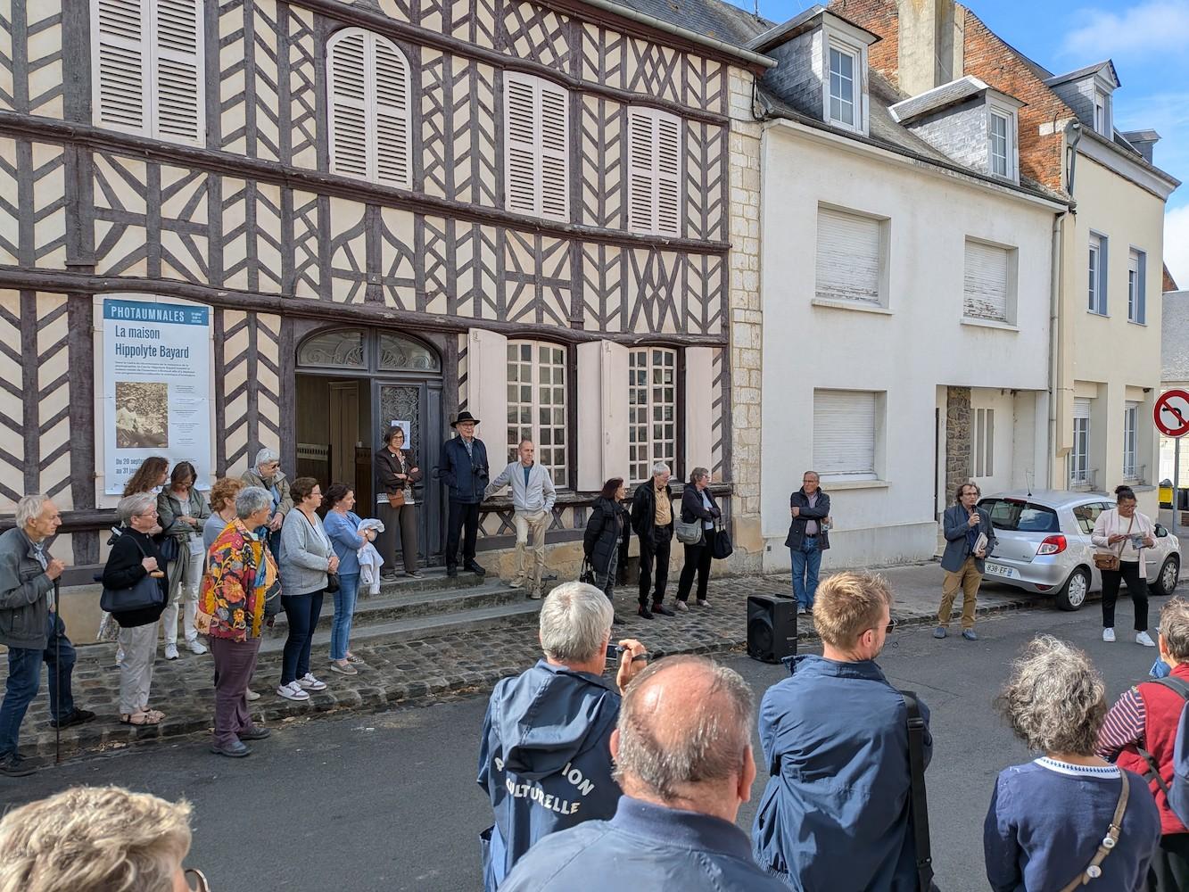Maison hippolyte bayard a breteuil inauguration